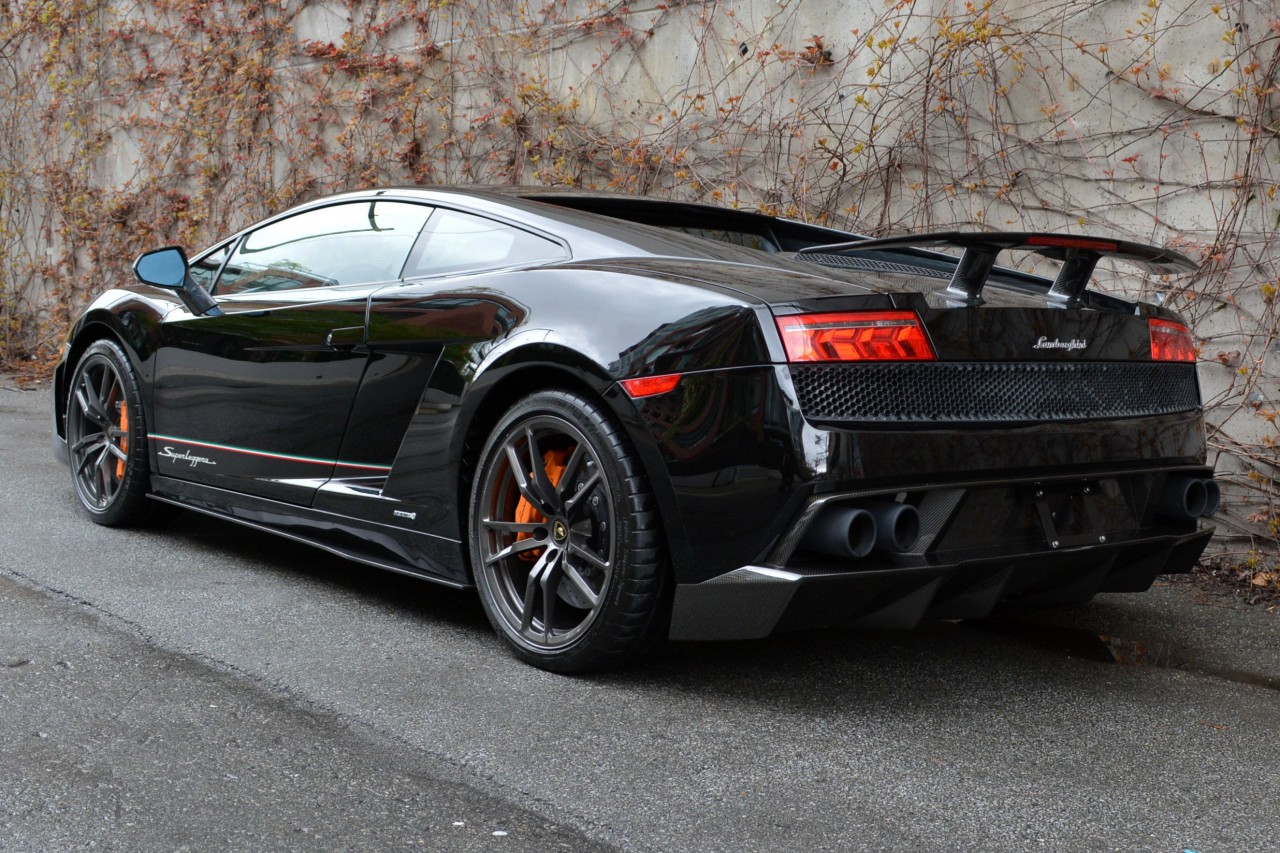 2011 Nero Noctis Gallardo LP5704 Superleggera AWD Coupe